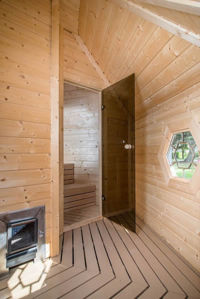 Kota Sauna avec vestiaires